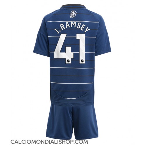 Maglie da calcio Aston Villa Jacob Ramsey #41 Terza Maglia Bambino 2024-25 Manica Corta (+ Pantaloni corti)